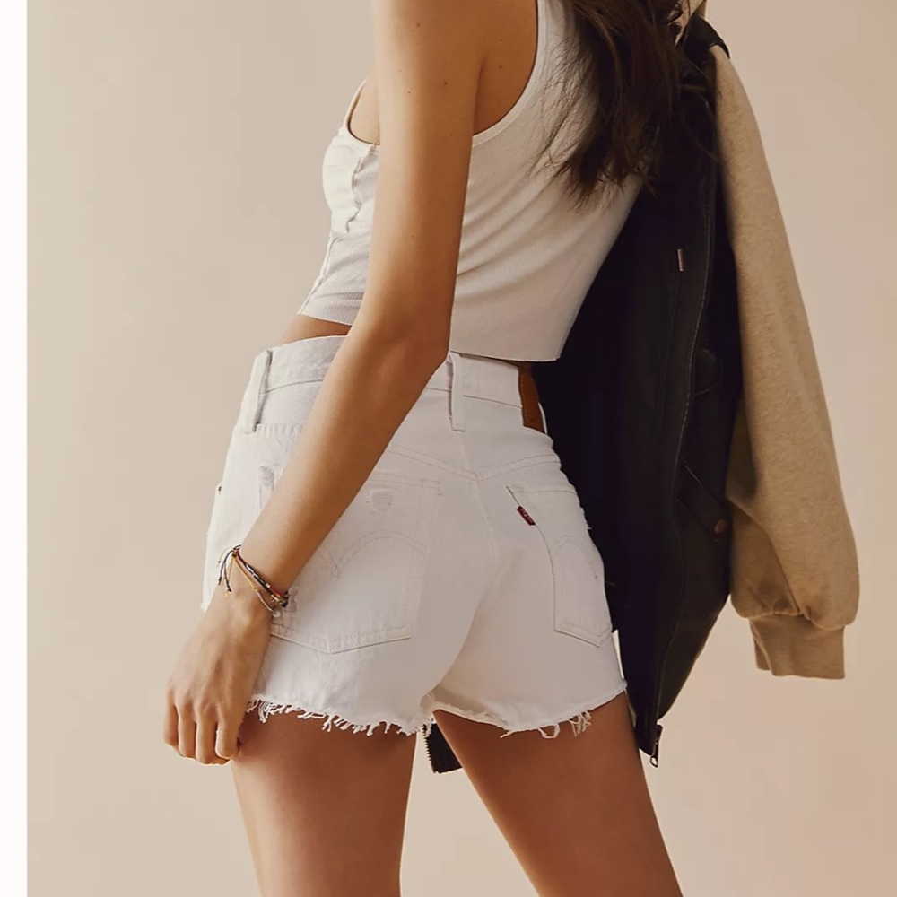 Levi’s high waist shorts